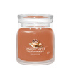 Sviečka Yankee Candle - PUMPKIN CINNAMON SWIRL, stredná