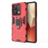 Kryt na mobil Lenuo Armor obal new pre Xiaomi Redmi Note 13 5G červená (2926934132014)