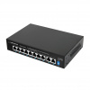 10-portový switch pre IP CCTV monitoring, 100 MB, 8x POE, 96 W Esperanza (ENS106)