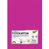 Dekoračný kartón, 2 stranný, A4, 300 g, 50 listov, FOLIA, ružový
