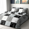 Krepové bavlnené obliečky Homa PURA GREY DAME 2-dielna sada 140x200 cm Krepové bavlnené obliečky Homa PURA GREY 2-dielna sada 140x200 cm - 140x200 cm - 1x vankúš 1x prikrývka - gombíky