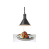 HENDI Lampa Hendi na ohrev jedál – závesná, kužeľová, čierna, 230V/250W, ø275x(V)250mm 273845