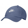 Čiapka Nike Club Unstructured Futura Wash - world indigo/white - Modrý (M/L)