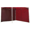 Sada 2 bočných stien pre PROFI záhradný stan 3 x 3 m - vínová