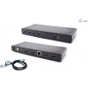i-tec USB 3.0 /USB-C/Thunderbolt, 2x HDMI Docking Station, PD 85W CADUALHDMIDOCKPD