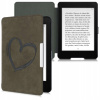KW Mobile Felt Brushed Heart KW5492402 Pouzdro pro Amazon Kindle Paperwhite 4 2018 4063004289105 hnědé