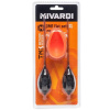 Mivardi sada kŕmidiel Method Feeder set QMR Flat Long XL (50 g + 60 g + mould)