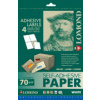 LOMOND Samolepiace etikety 4/105x148,5 A4, 50 hárk 2100025