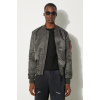 Obojstranná bunda bomber Alpha Industries MA-1 LW AOP Rainbow Ref. 106109 136 pánska, šedá farba, prechodná