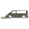 VW Volkswagen VW T5 kľúčenka z nehrdzavejúcej ocele