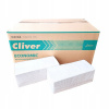 Skladané papierové uteráky ZZ Cliver Lamix 4000ks 2271 biele
