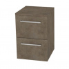 Mereo Bino, kúpeľňová skrinka spodná 50 cm, Multidecor, Betón Chicago tmavosivý CN694BCS2