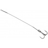 2ks - Hotový náväzec na dravce Iron Claw Stinger System Veľkosť 4 Nosnosť 6kg Dĺžka 6cm