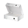 Archívny box A4/80mm, recyklovaný kartón, otváranie smerom nahor, LEITZ 