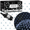 Springos LED svetelná sieť - 2x2m, 144LED, 8 funkcií, pamäť, IP44, studená biela
