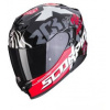 SCORPION prilba na motocykel EXO-520 EVO AIR ROK BAGOROS, čier/bie/čer, veľ. L