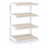 Audio stolek NorStone Esse Hifi - white/oak