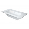 Duravit ME by Starck Nábytkové umývadlo Compact, 83x40 cm, s WonderGliss, matná biela 23428332601