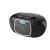 JVC RC-E451B Rádiomagnetofón, čierny
