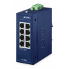PLANET IP30 Compact size 8-Port IGS-800T Nespravované Gigabit Ethernet (10/100/1000) Modrá (IGS-800T)