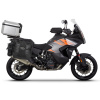 Kompletná sada sedlových tašiek SHAD TERRA TR40 a hliníkového 37L topcase, vrátane montážnej sady SHAD KTM Super Adventure 1290 (R, S)