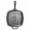 Lodge Grilovacia panvica YELLOWSTONE 26 cm, štvorec, liatina