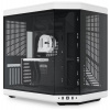 HYTE skříň Y70 Panda / levé a přední sklo / Riser PCIe 4.0 / bez zdroje / 1x USB-C / 2x USB-A / CS-HYTE-Y70-BW