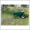 Benson Garden záhradný fúrik, kovový, zelený 013902