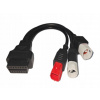 CF kábel diagnostický adaptér obd 2 na 3 pin + 4 pin pre Yamaha +6 pin Honda