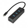 HUE-S2C HUB 4x USB 3.0 CHARGING USB-C