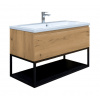 Swiss aqua technologies Koupelnová skříňka s umyvadlem SAT B-Way dub mat BWAY100OAKU