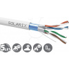 Inštalačný kábel Solarix CAT6A FFTP sivý Dca s2 d2 a1 500m SXKD-6A-FFTP-LSOH