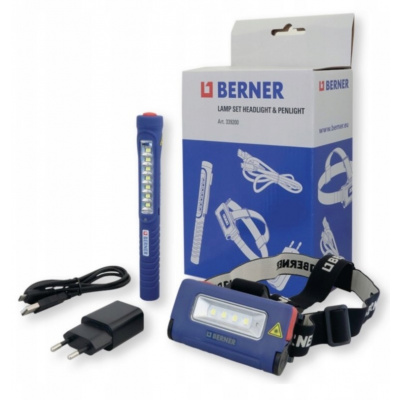 BERNER LED vreckové svietidlo Pocket Lux Bright Micro USB BERNER 206956