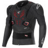 chránič těla BIONIC PRO V3 PLASMA, ALPINESTARS (černá/červená/bílá, vel. M)