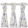 XKKO BMB Bambusová plienka Digi - Blue Wildflowers, 70x70, MIX 3ks