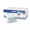 Uteráky Celtex V Eco papírové skládané, 3150ks, bílo/zelené, 15x210ks