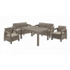 Allibert Zahradní set Corfu Fiesta s polstry cappuccino 227586