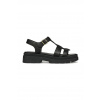 Geox sandále dámske kožené AACTERSB D670NA00043C9999 čierna EUR 36