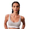 Dámska podprsenka CALVIN KLEIN-Lightly Lined Bralette Icon Cotton Modal grey heather Šedá M 2026