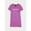 Princesses Disney Fearless Princess (Kids) - Belle Girls Short Sleeved T-shirt Dress Velikost: 134/140, Barva: Pink