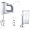 Braun MultiMix 5 HM5107WH ruční šlehač a tyčový mixér, bílá, příkon 750 W, 9 rychlostí, technologie SmartMix HM5107WH