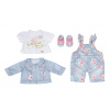 Zapf creation 705643 Baby Annabell Džínsové oblečenie Deluxe 43 cm