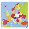 Vkladačka Goki puzzle na doske - Európa (4013594575096)