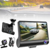KAMERA SAMOCHODOWA S 3 OBJEKTÍVMI A SNÍMAČOM G FULL HD 1080P 140°