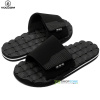 Volcom Recliner Slide sandals, black white, US 10