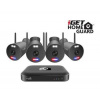 iGET HOMEGUARD HGNVK109104 - Wireless 3K NVR 10CH + 4x WiFi 3K kamera HGNVK109104