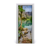 Fototapeta na dvere samolepiace jazero v horách 75x205