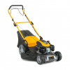 Stiga Combi 48 SQ ručná kosačka, 4-taktný benzínový motor, šírka kosenia 46 cm, pohon kolies, mulčovač, bočný výhoz trávy