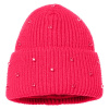 Dámska čiapka Goldbergh DREAM - tmavo ružová