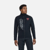 ROSSIGNOL Men's HERO Classique Clim full zip top, black, MRLNML13-200